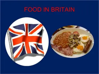 Delicious British Cuisine and Meal Planning