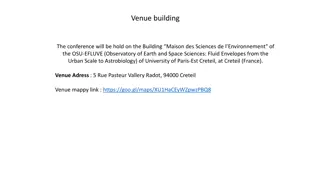 Conference Venue and Accommodation Information for University of Paris-Est Creteil Event