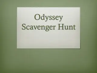 Odyssey Scavenger Hunt - Explore the Epic World of Homer's Odyssey