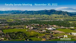 Faculty Senate Meeting Highlights and Updates - November 30, 2022