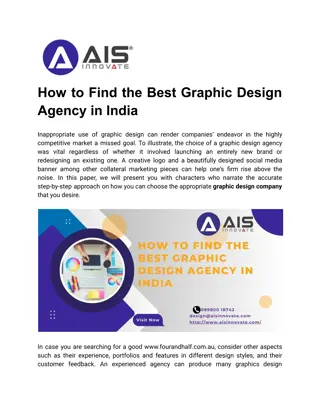 How to Find the Best Graphic Design Agency in India