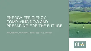 Energy Efficiency Legislation and Preparation Guidelines for Property Owners