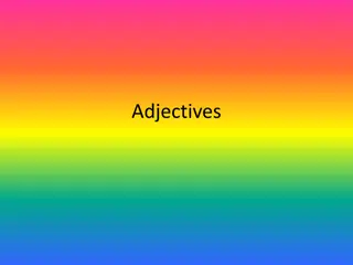 Understanding Adjectives in English Grammar