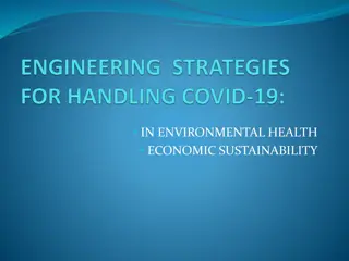 Engineers' Role in Environmental Health & Economic Stability Amid COVID-19