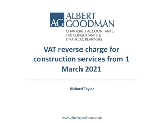 Understanding VAT Reverse Charge for Construction Services