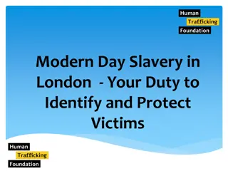 Combatting Modern Slavery in London