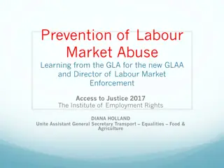 Ensuring Prevention of Labour Market Abuse: Insights and Challenges