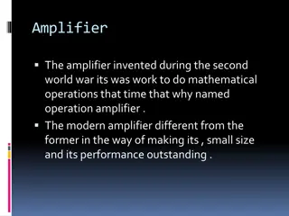 Evolution of Amplifiers: From WWII to Modern Integrated Circuits