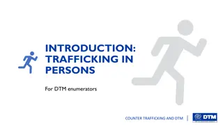 Human Trafficking for DTM Enumerators