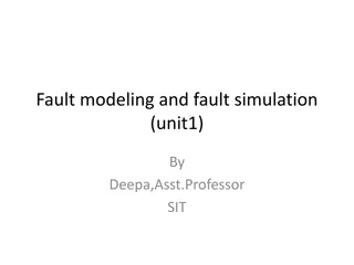 Comprehensive Overview of Fault Modeling and Fault Simulation in VLSI