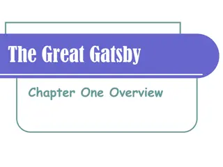 Chapter One of The Great Gatsby