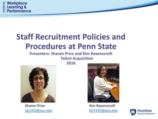 Best Practices for Staff Recruitment at Penn State