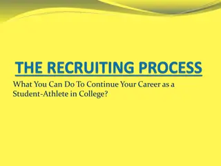 Navigating College Recruitment as a Student-Athlete