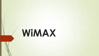 Understanding WiMAX Technology: General Concepts, Architecture, and Implementations