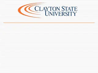 Promoting Student Success at Clayton State University