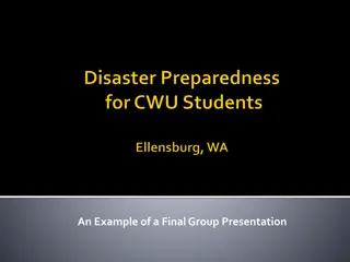 Preparing for Natural Disasters: A Comprehensive Approach