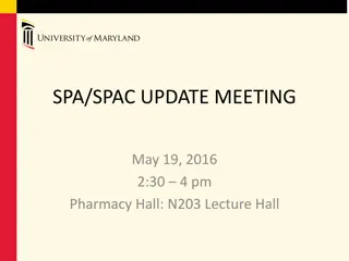 Financial Management Update Meeting Highlights