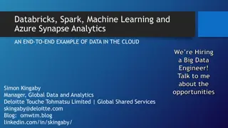 End-to-End Data Analysis and Machine Learning in the Cloud