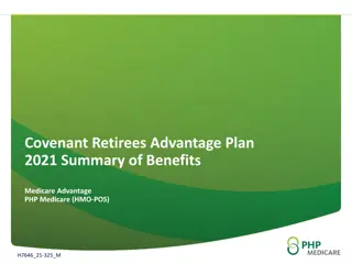 Covenant Retirees Advantage Plan 2021 Summary