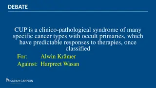 Clinical Insights and Debates on Cancer of Unknown Primary Syndrome