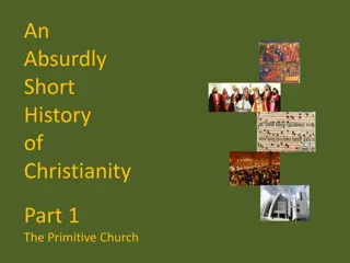 A Brief Overview of Early Christian Church Development