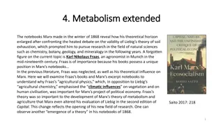 Marx's Exploration of Agriculture and Metabolism Through the Lens of Fraas's Theory