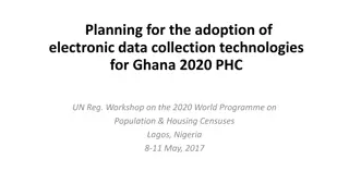 Adoption of Electronic Data Collection Technologies for Ghana's Population Census