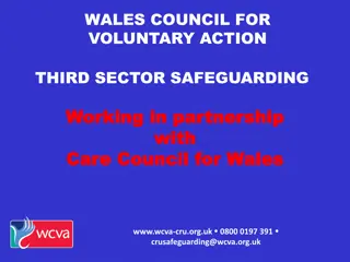 Safeguarding and Third Sector Collaboration in Wales