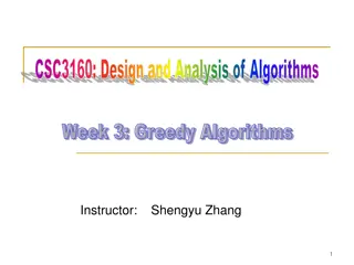 Greedy Algorithms: Minimum Spanning Tree Analysis