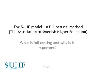 Full Costing in Higher Education