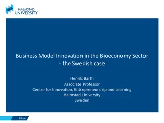 Business Model Innovation in the Bioeconomy Sector: Insights from Sweden