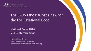 Understanding the Modernised ESOS National Code for VET Sector