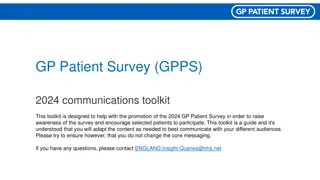 GP Patient Survey 2024 Communications Toolkit