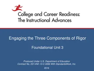 Understanding and Implementing Rigor in Education