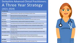 Derbyshire Advanced Clinical Practitioners Three-Year Strategy (2021-2024)