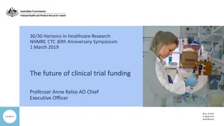 NHMRC's New Grant Program: Advancing Clinical Trials and Research Funding