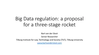 Proposal for Big Data Regulation: A Three-Stage Rocket by Bart van der Sloot