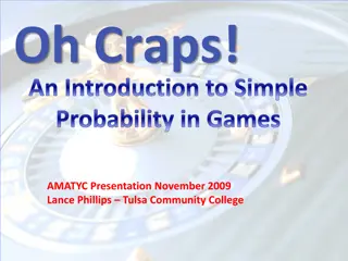 Understanding Simple Probability in Games