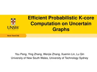 Efficient Probabilistic K-core Computation on Uncertain Graphs