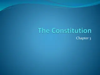 Exploring the Goals and Principles of the US Constitution