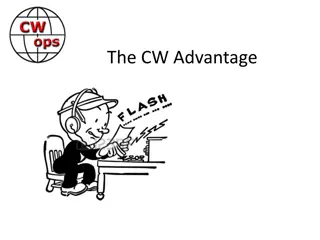 Explore the World of Morse Code with The CW Advantage