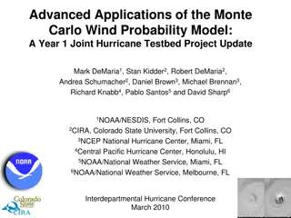 Advanced Applications of Monte Carlo Wind Probability Model in Hurricane Analysis