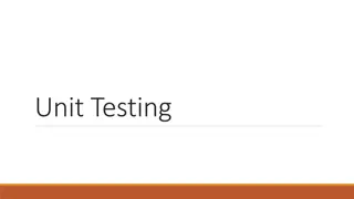 Understanding Unit Testing in Software Engineering