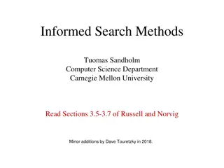 Overview of Informed Search Methods in Computer Science