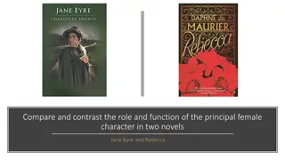 A Comparative Analysis of Leading Female Characters in Jane Eyre and Rebecca