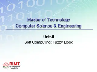 Fuzzy Logic: Basics and Applications