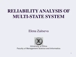 Reliability Analysis of Multi-State Systems in Engineering