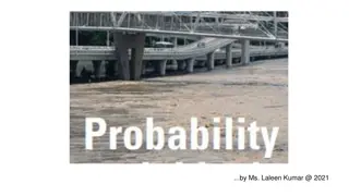 Probability: Learning Outcomes and Examples