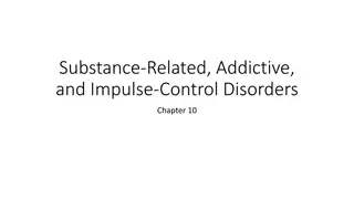 Substance-Related and Addictive Disorders