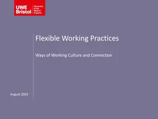 Modern Flexible Working Practices for a Dynamic Work Culture